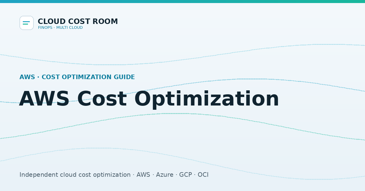 How to Reduce Your AWS Bill by 30 Percent | Cloud Cost Room